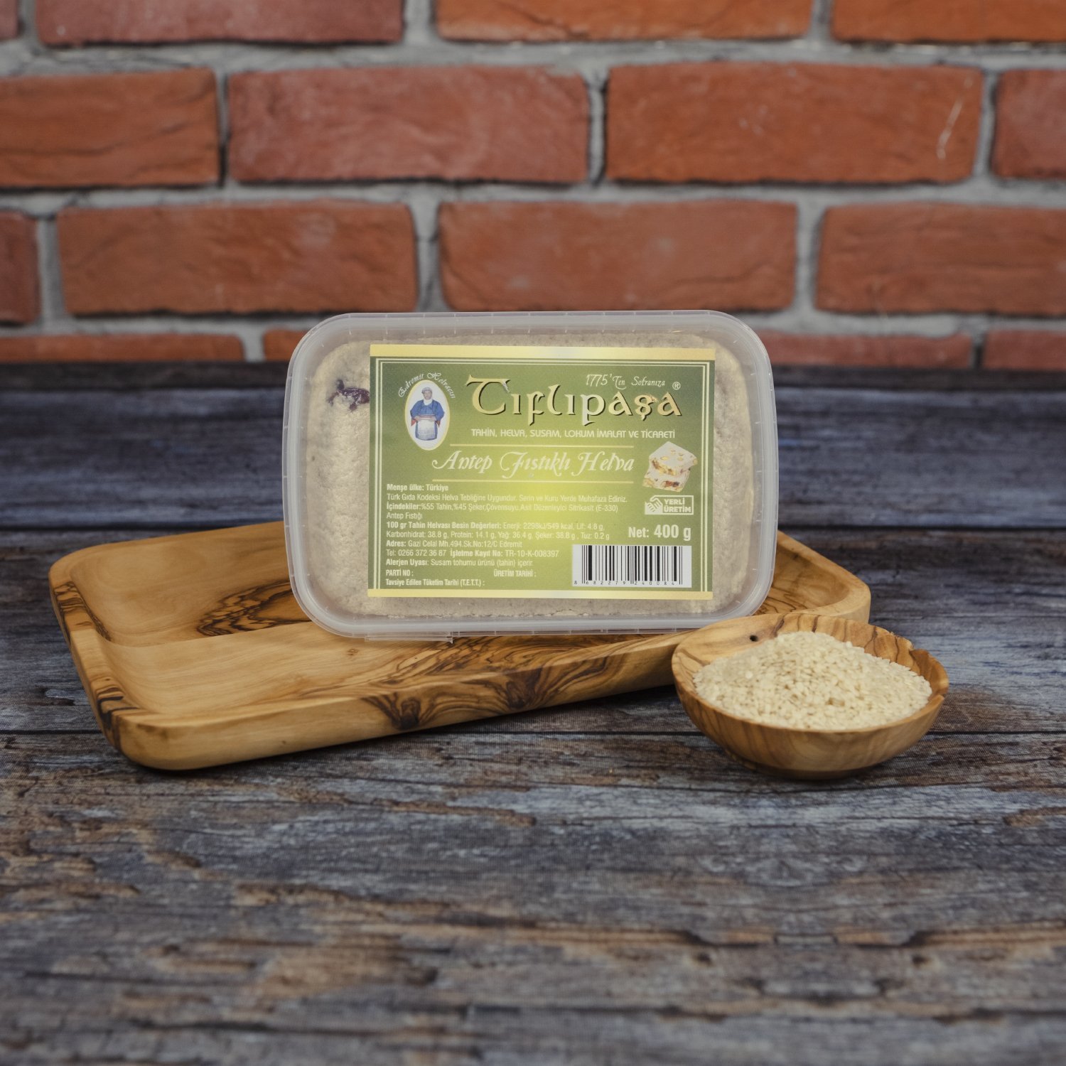Tıflıpaşa Antep Fıstıklı Helva 400 gr