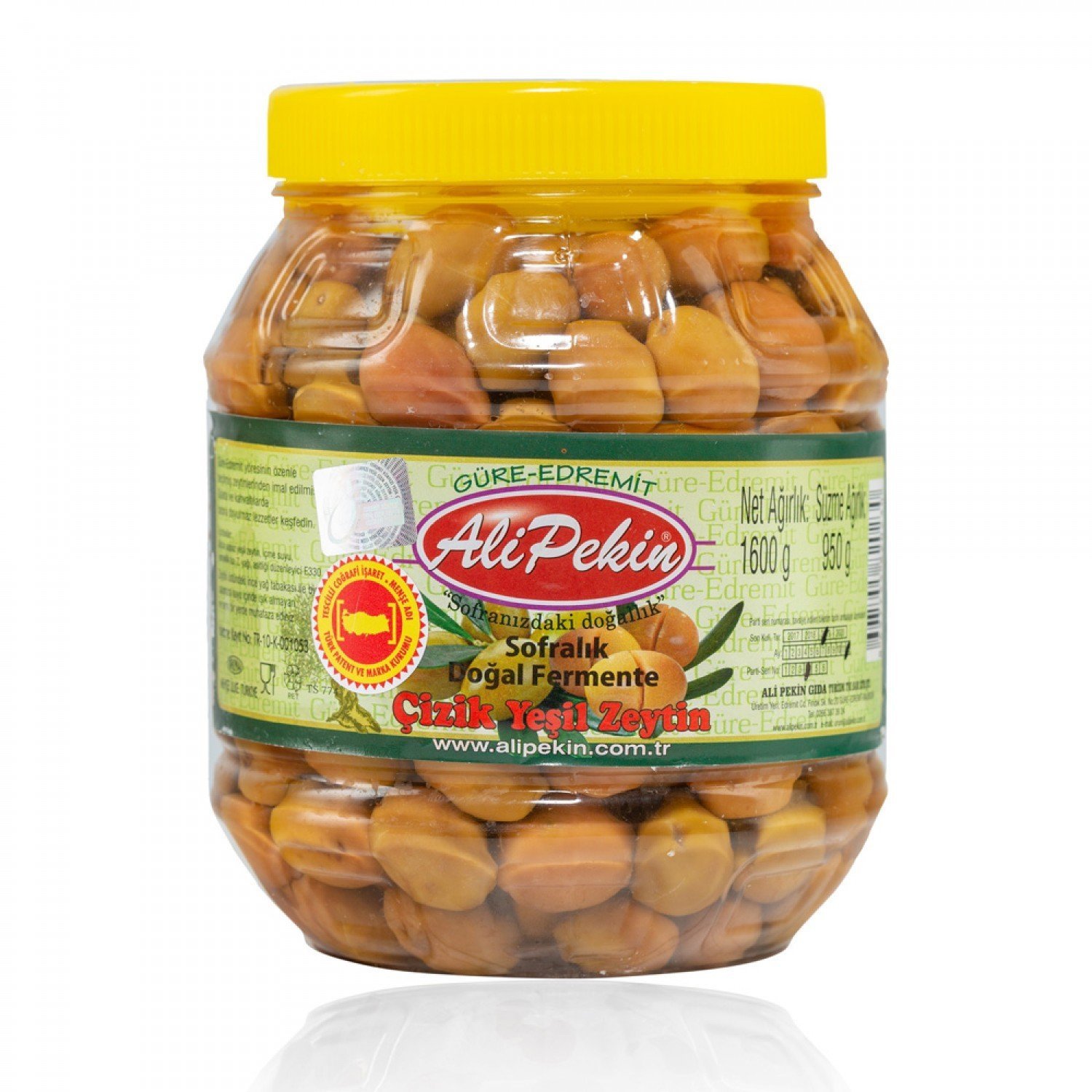 Yeşil Çizik Zeytin 2 No 1 KG