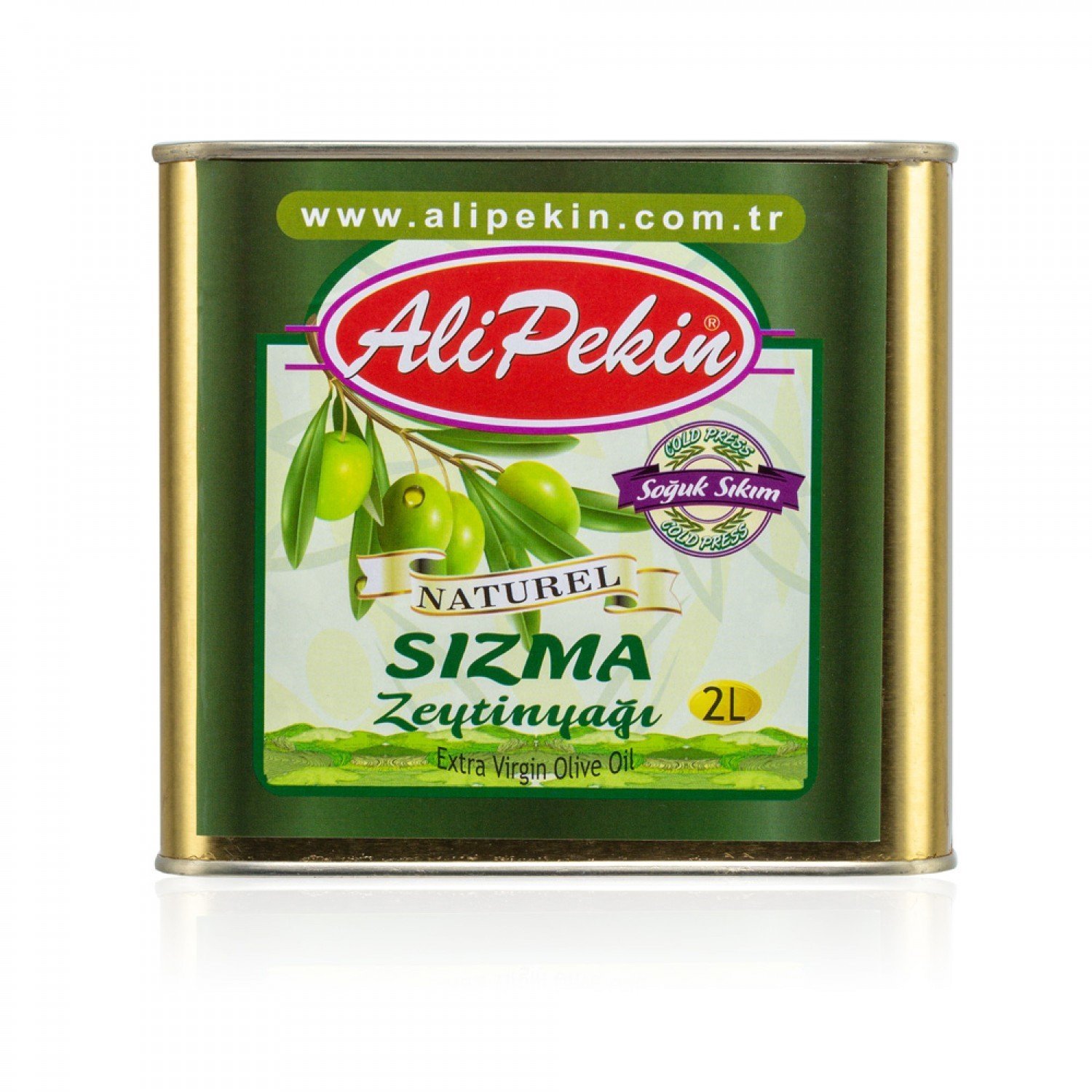Soğuk Sıkım Erken Hasat Sızma Zeytinyağı 2 LT