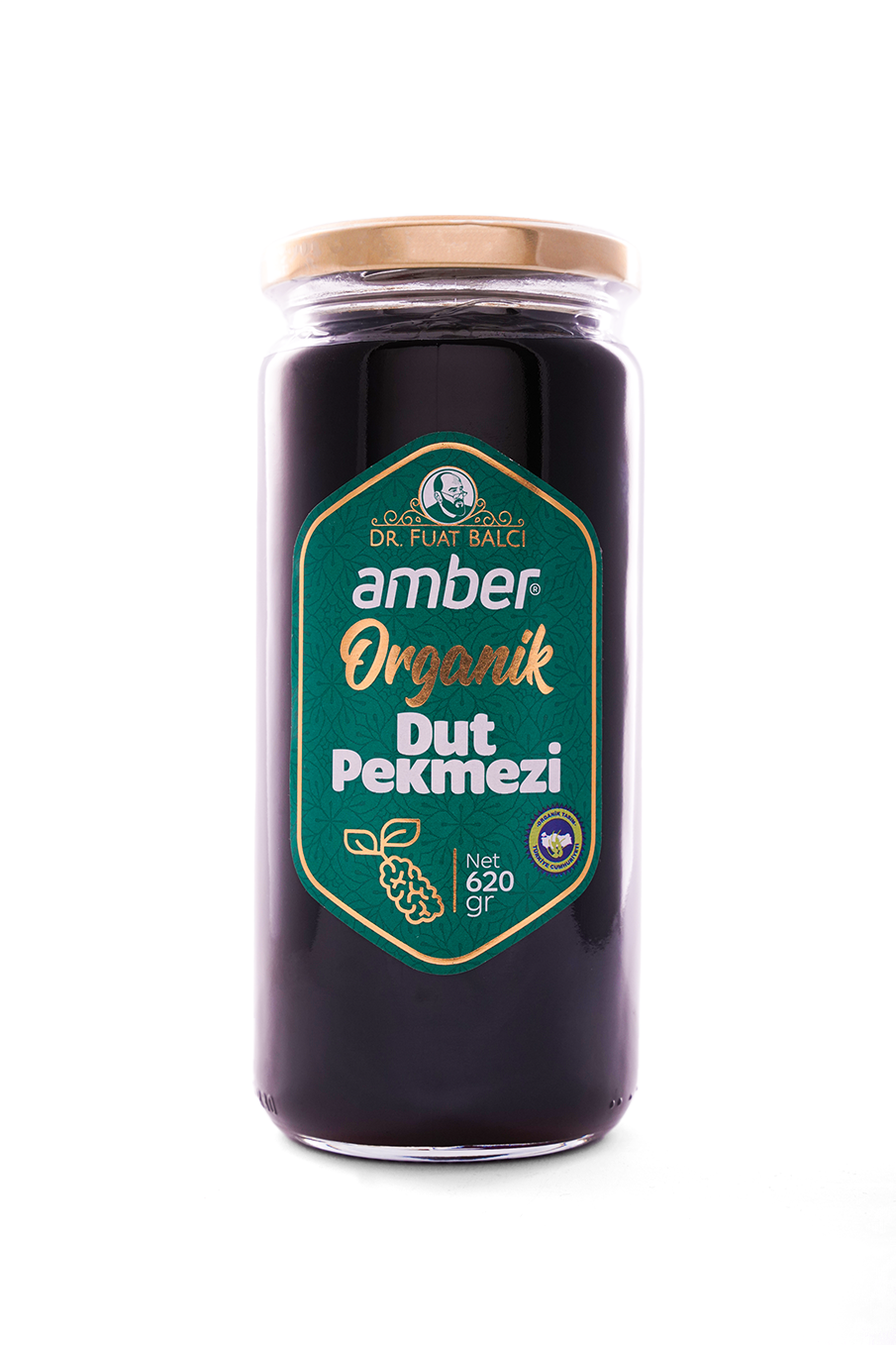 Amber Organik Dut Pekmezi 620 Gr