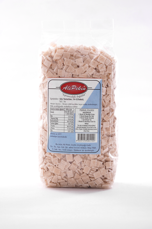 Ali Pekin Sade Boncuk Erişte 500 GR