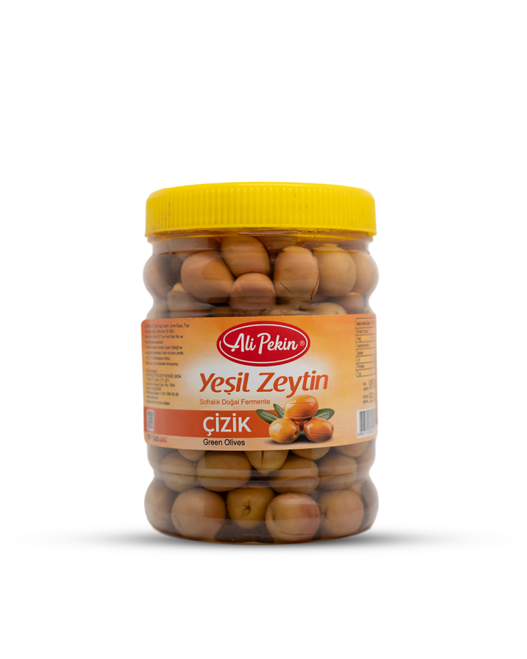 Çizik Yeşil Zeytin (2 No) 550 gr