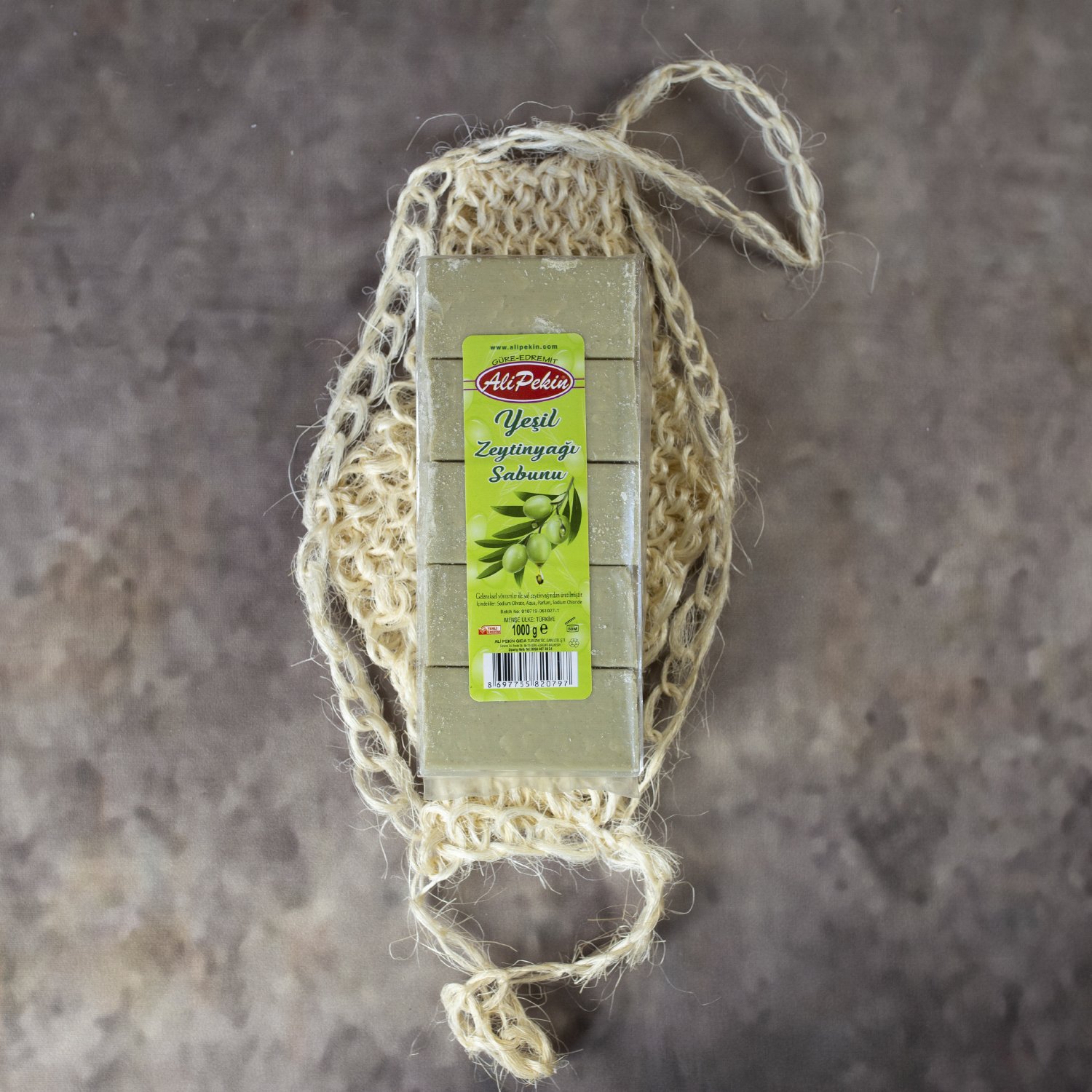 Ali Pekin Yeşil Zeytinyağlı Sabun 1 Kg
