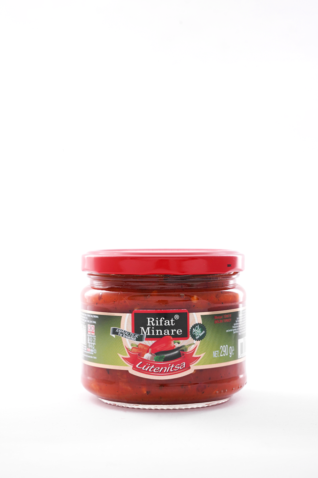 Rifat Minare Lütenitsa Kahvaltılık Acı Sos 290 GR (Küçük)