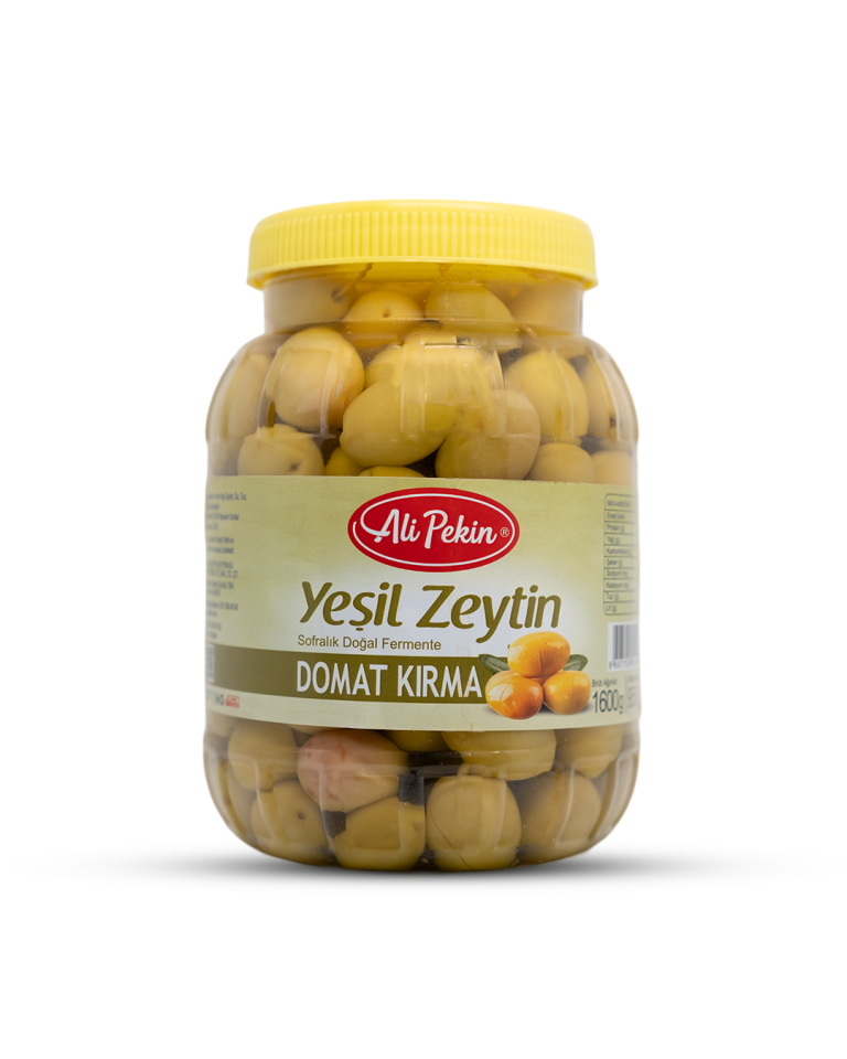 Domat Kırma Yeşil Zeytin 1 kg