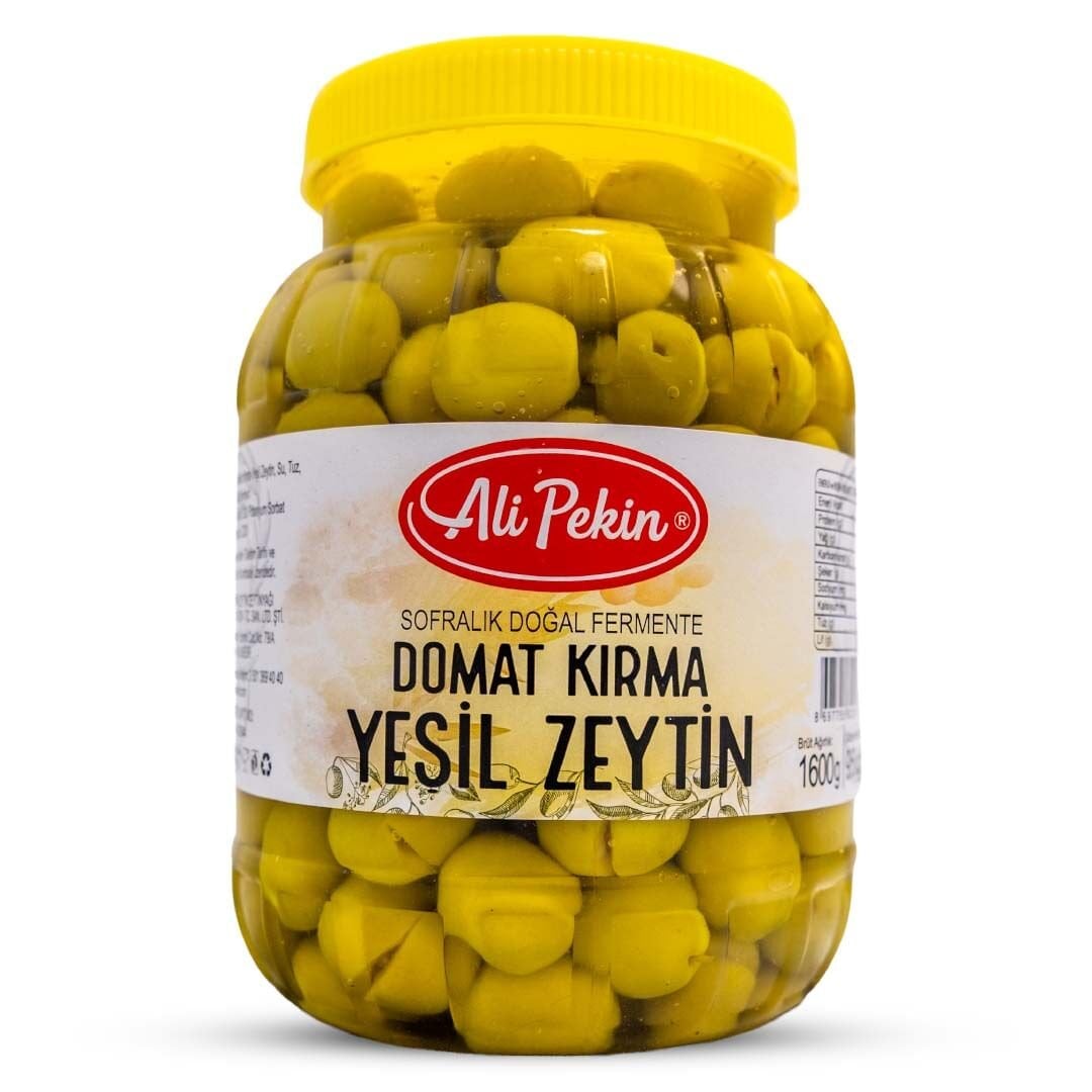 Domat Kırma Yeşil Zeytin 1 kg