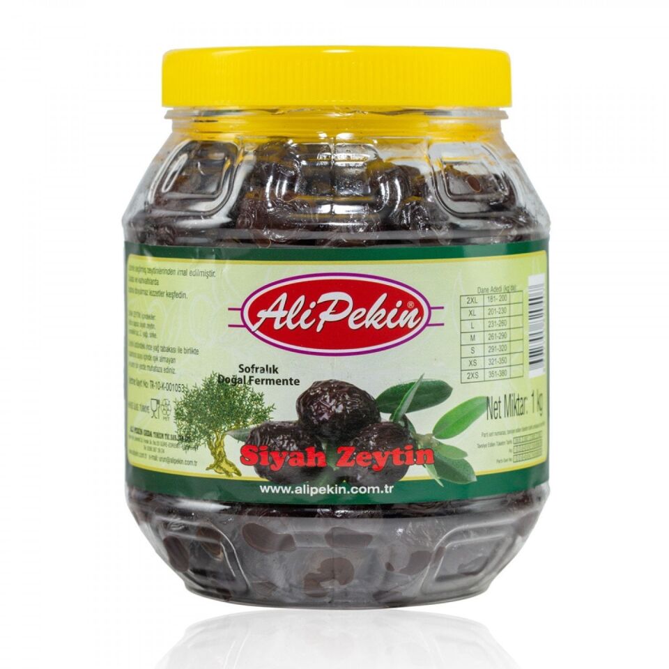 Jumbo Gemlik Siyah Zeytin (291-320) 1 kg