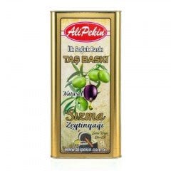 Taş Baskı İlk Soğuk Baskı Sızma Zeytinyağı 5 lt (Zeytin Sütü)