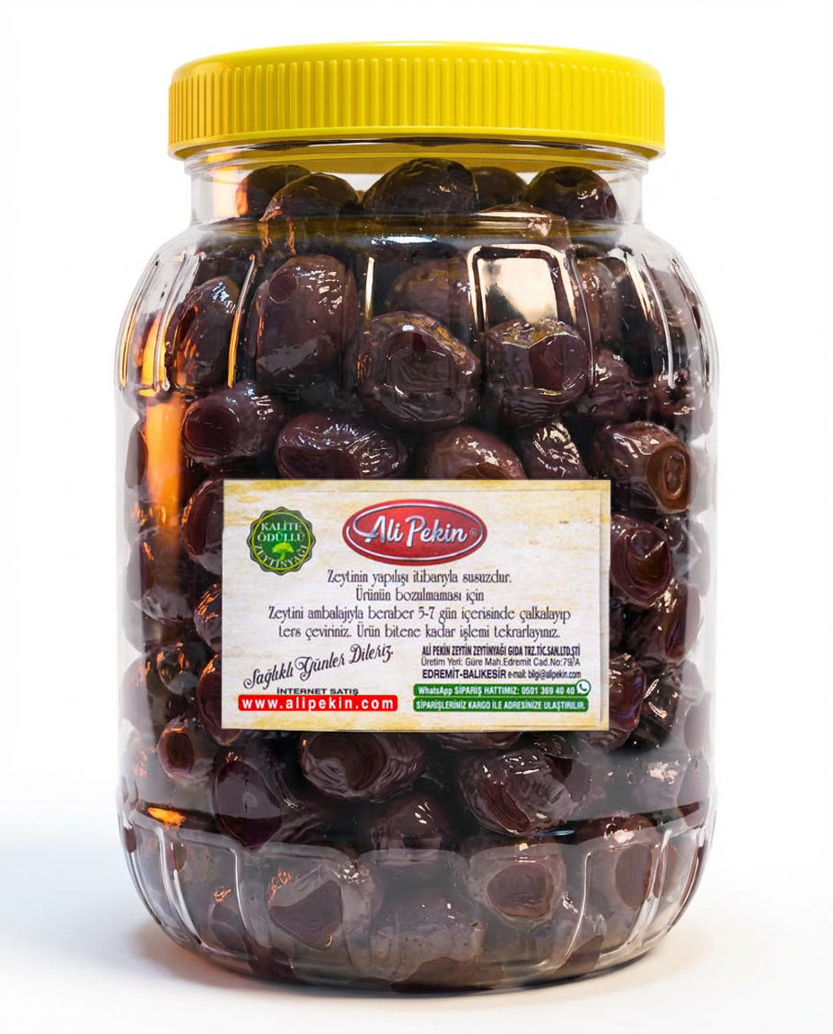 Lux Jumbo Gemlik Siyah Sele Zeytin (261-290) 1 kg