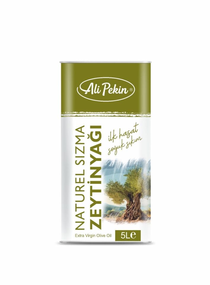 Soğuk Sıkım Erken Hasat Sızma Zeytinyağı 5 Lt