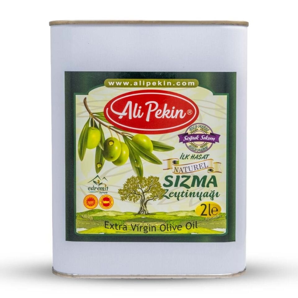 Soğuk Sıkım Erken Hasat Sızma Zeytinyağı  2 LT