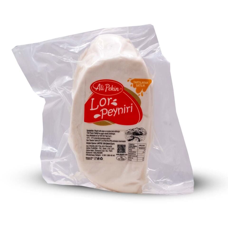 Tam Yağlı Kaymak Loru (Tuzsuz) 400 Gr