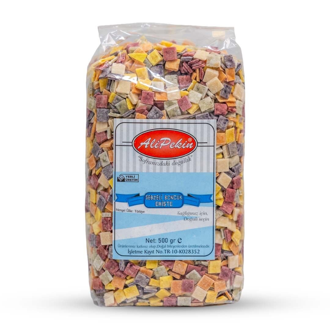 Ali Pekin Sebzeli Boncuk Erişte 500 Gr