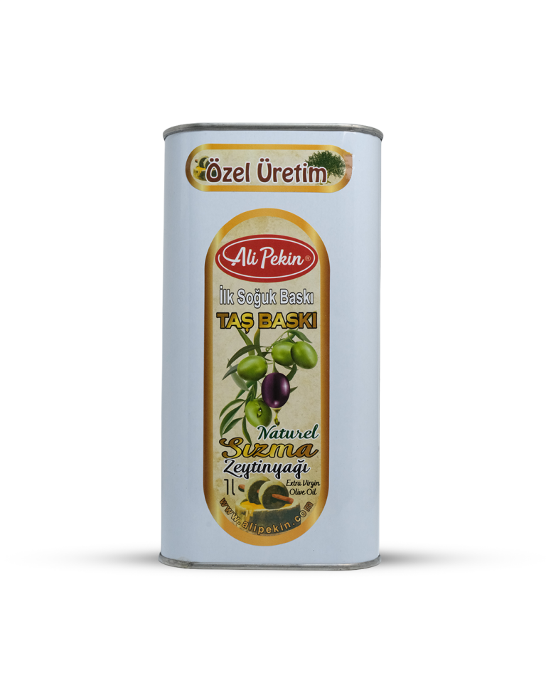 Taş Baskı Sızma Zeytinyağı 1 Lt (Tnk )