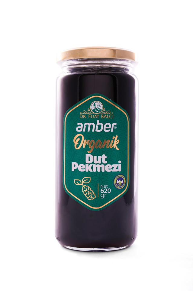 Amber Organik Dut Pekmezi 620 Gr