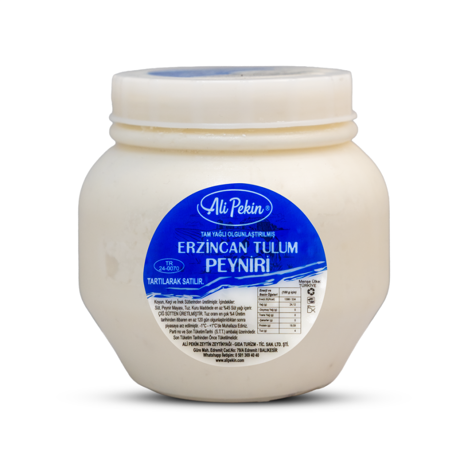 Erzincan Tulum Peyniri 1 kg (Bidon)