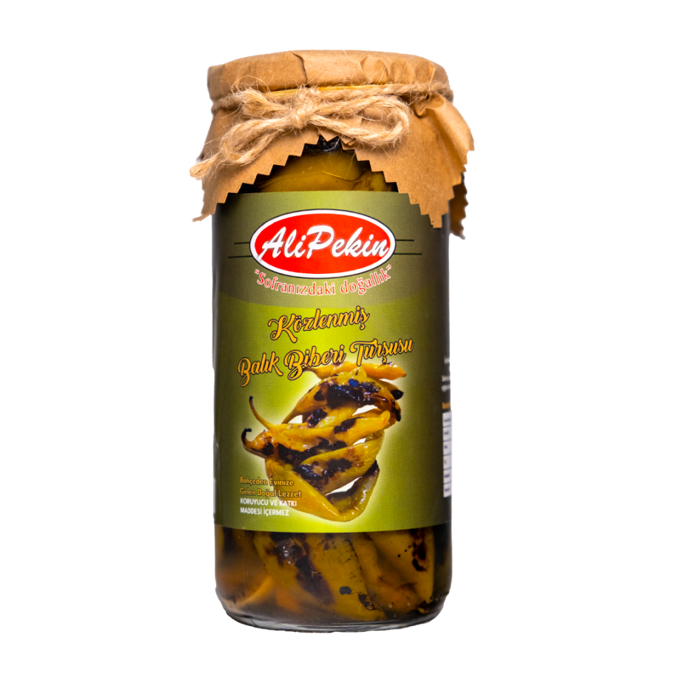 Ali Pekin Közlenmiş Balık Biberi Turşusu 450 Gr