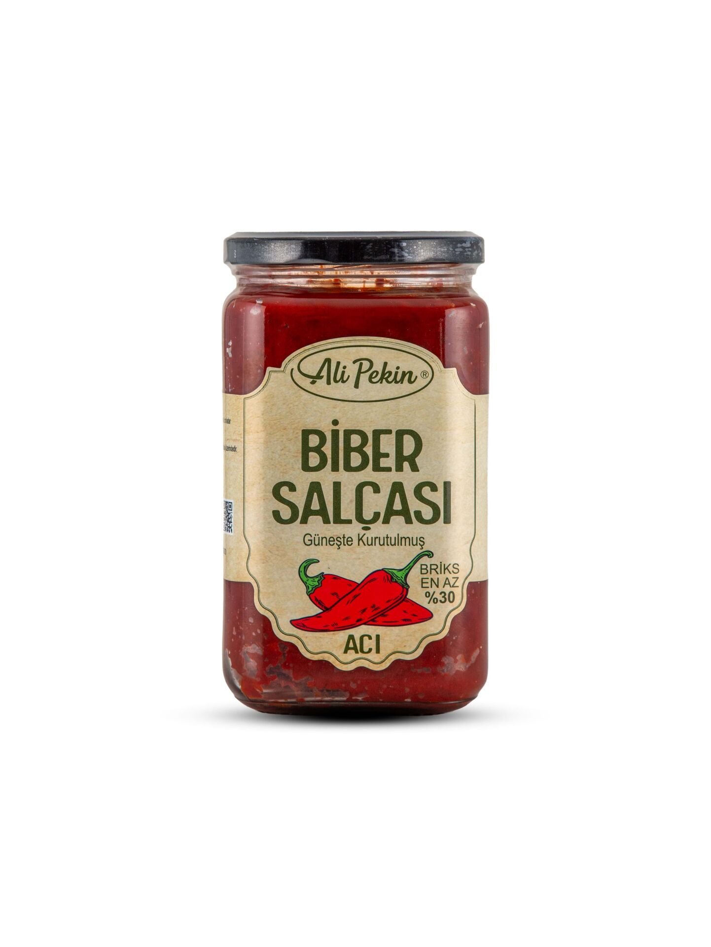 Acı Biber Salça (Güneşte Kurutulma-Ali Pekin) 850 g