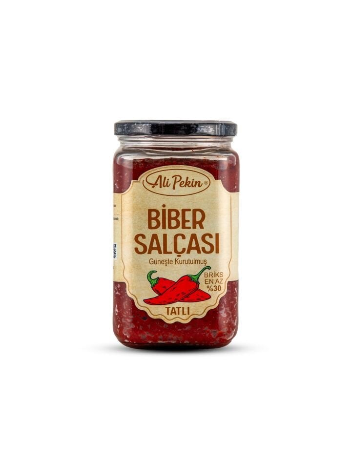 Tatlı Biber Salça (Güneşte Kurutulmuş-Ali Pekin) 850 g