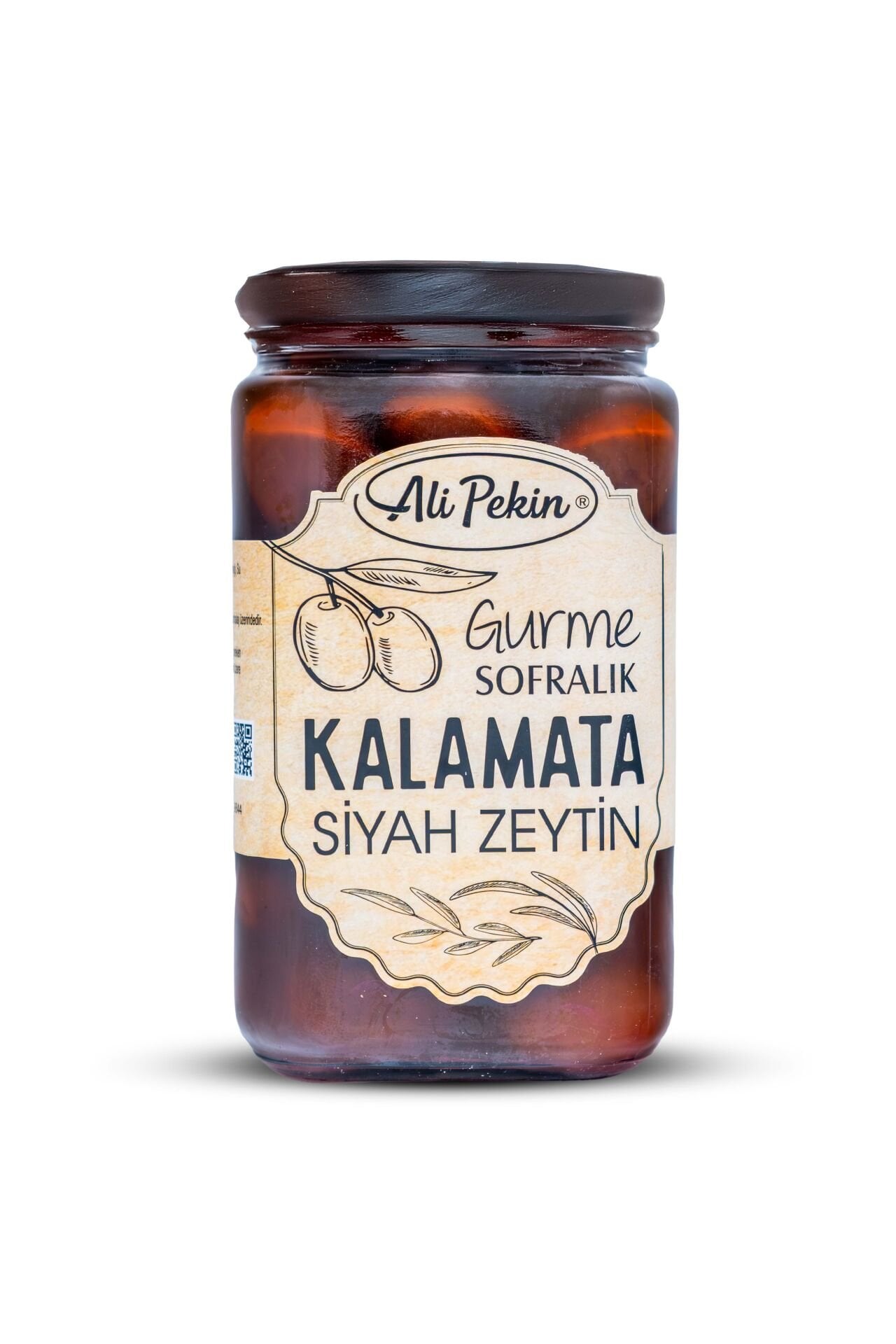 Ali Pekin Kalamata Siyah Zeytin Net:500 g