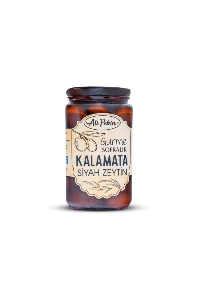 Ali Pekin Kalamata Siyah Zeytin Net:500 g