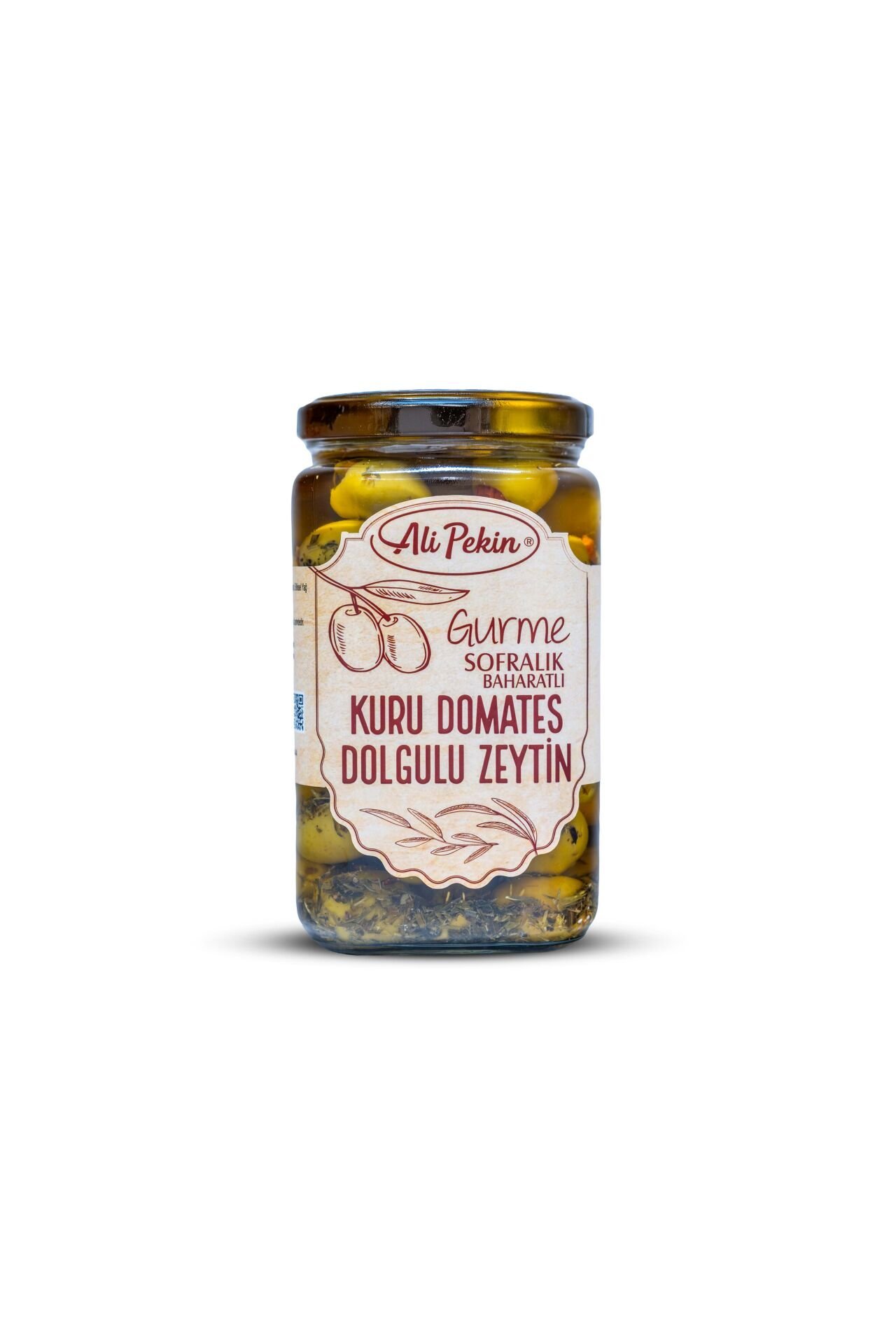 Ali Pekin Kuru Domates Dolgulu Yeşil Zeytin Net:770 g