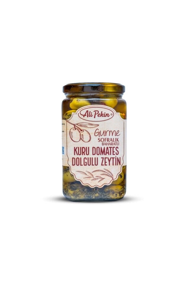 Ali Pekin Kuru Domates Dolgulu Yeşil Zeytin Net:770 g