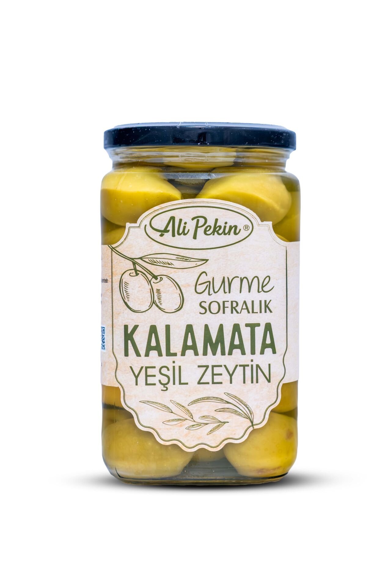 Ali Pekin Kalamata Yeşil Zeytin    Net : 500 g