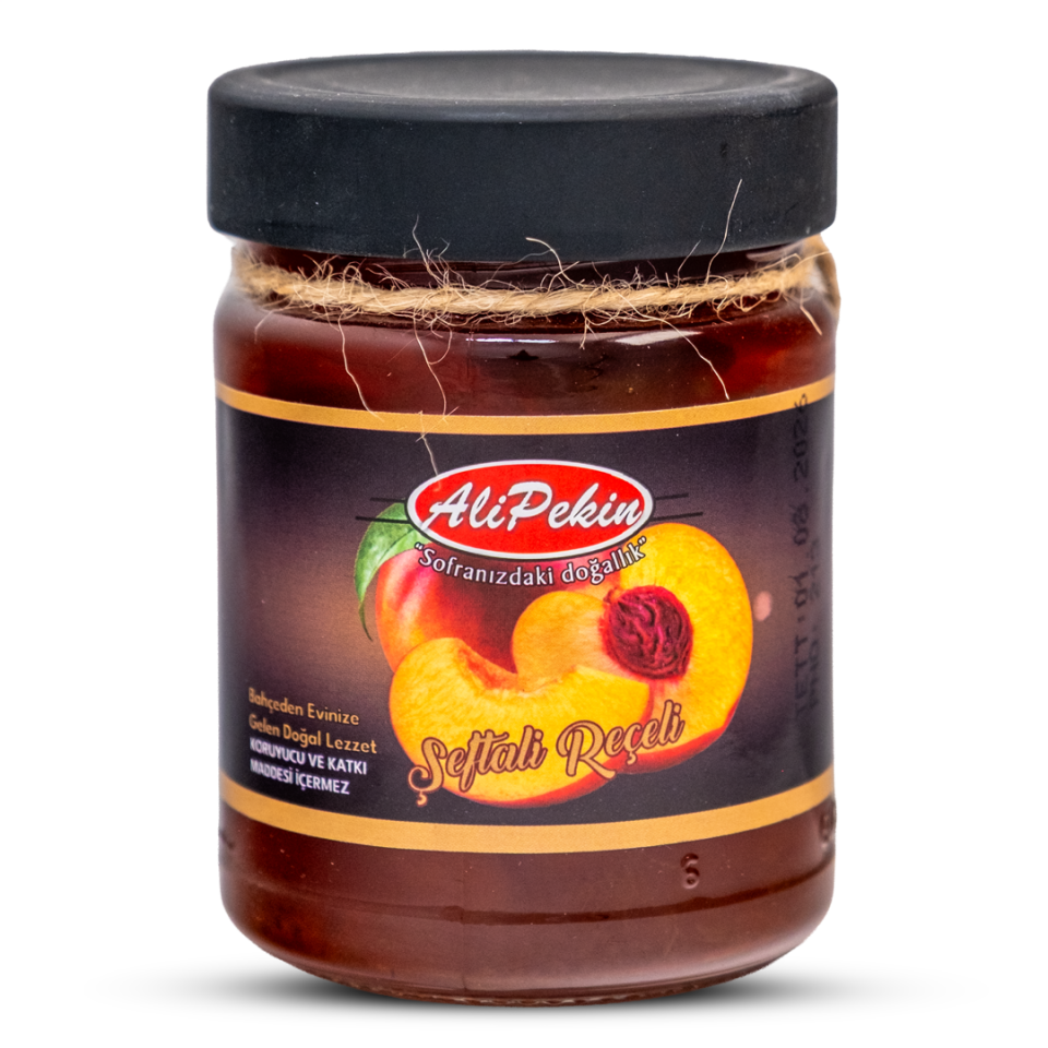 ALİ PEKİN ŞEFTALİ REÇELİ 380 GR