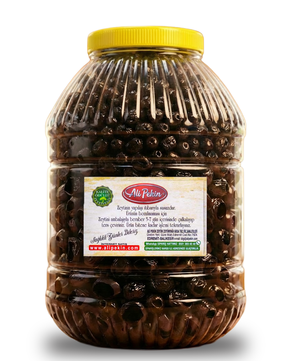 Tirilye Gemlik (Kızıl) Siyah Zeytin Net : 3,5 kg