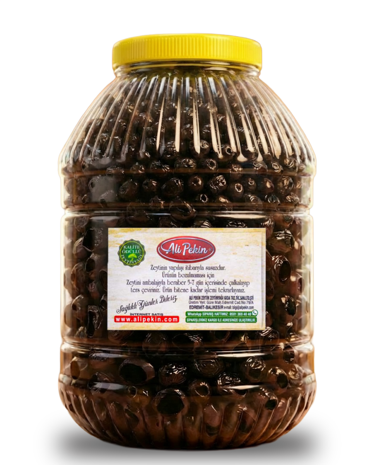 Special Gemlik Siyah Zeytin İri Boy (201-230) Net : 3,5 kg