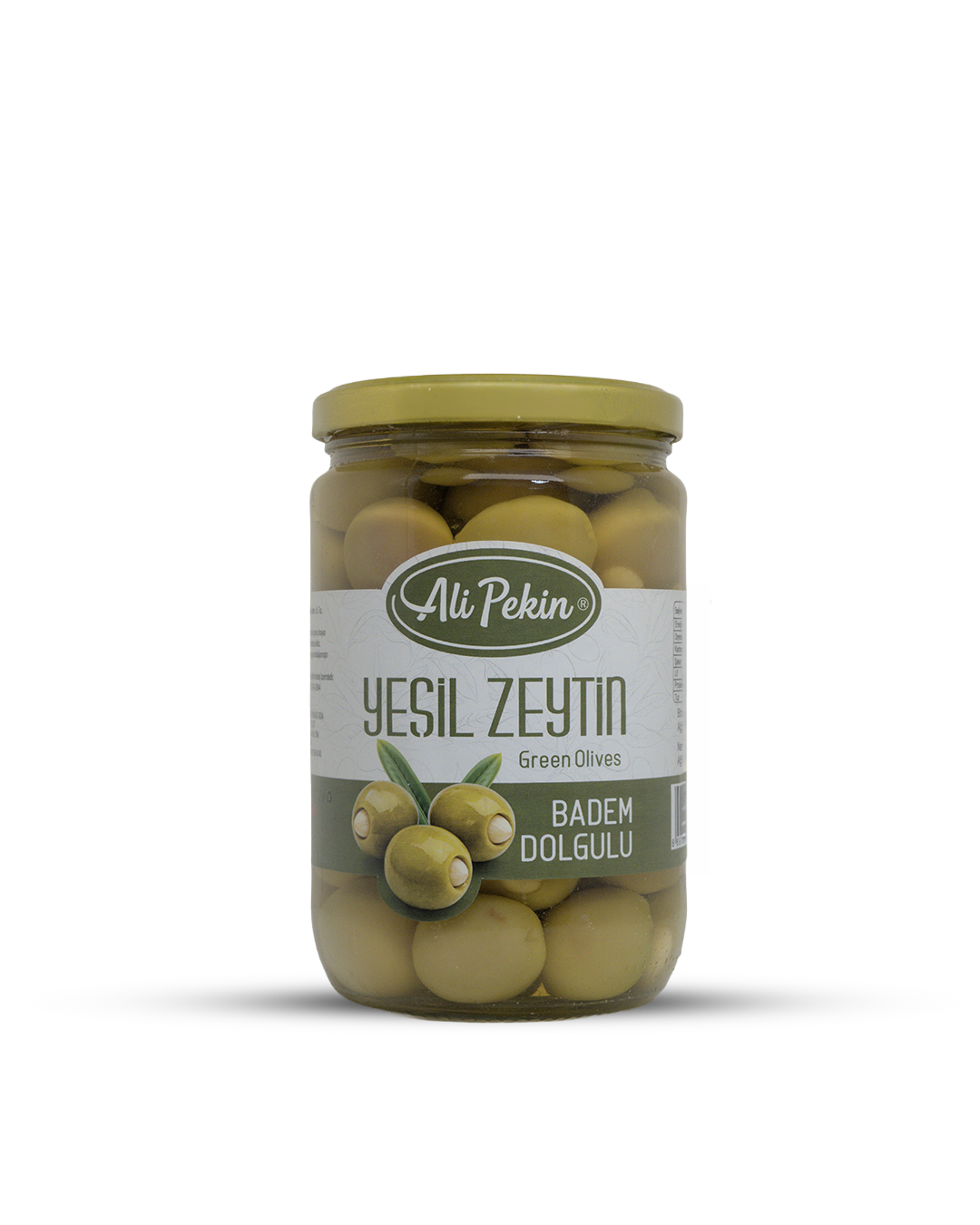 Ali Pekin Badem Dolgulu Zeytin 660 cc