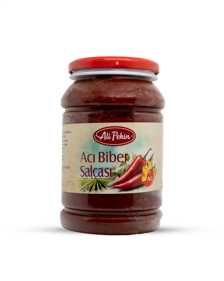 Ali Pekin Acı Biber Salça 1000 gr (Cam Pet)