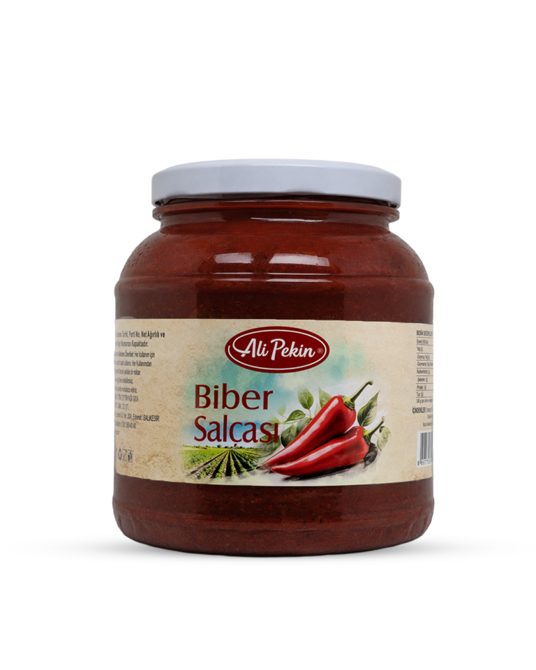 Ali Pekin Tatlı Biber Salçası 1.500 Gr ( Cam Pet )