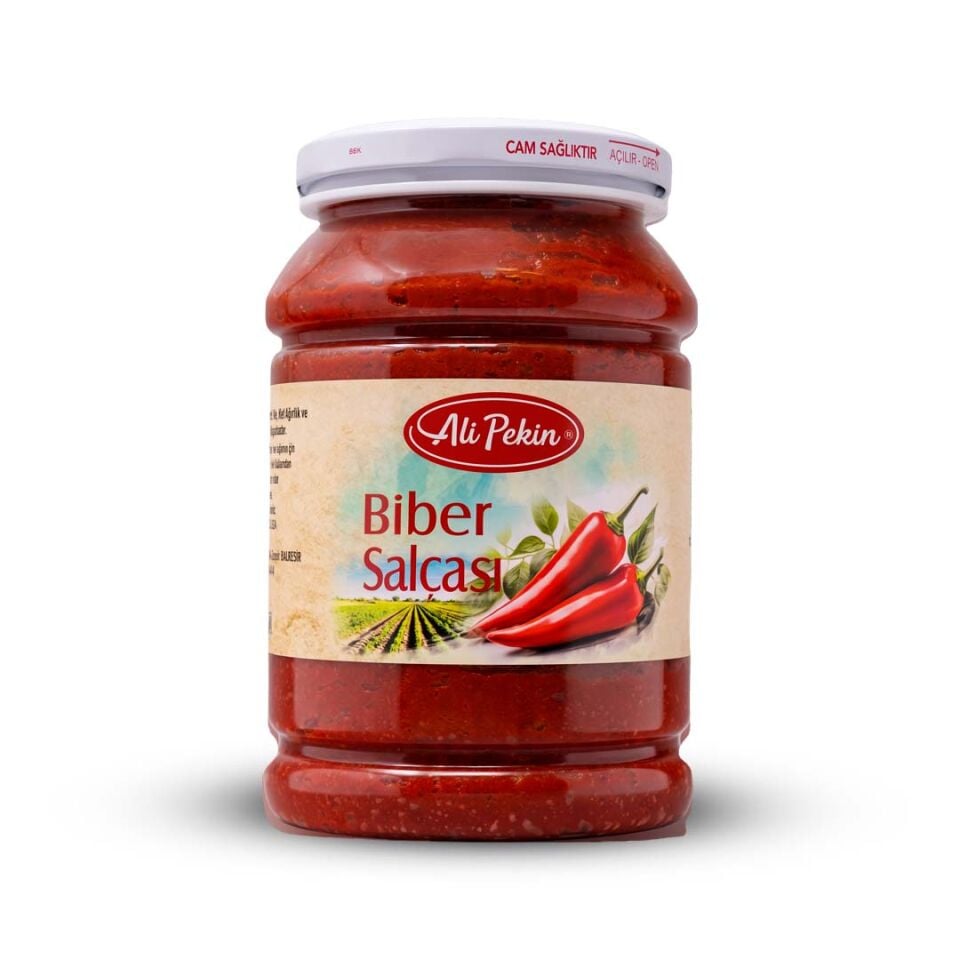 Ali Pekin Biber Tatlı Salça 1000 gr (Cam Pet)